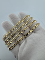 24” 14k Yellow Gold Curb 6mm 20.9g