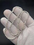 3mm Silver Rope Chain Rope Chain