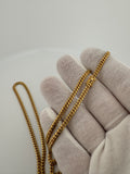 22” 10k Yellow Gold Cuban 3mm 18.5g