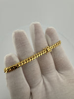 7.5” 10k Yellow Gold Cuban 5mm 13.9g