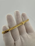 7.5” 10k Yellow Gold Cuban 5mm 13.9g