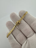 7” 10k Yellow Gold Cuban 4mm 8.6g