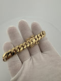 8” 14k Yellow Gold Cuban 11mm 83.9g