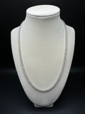 Moissanite Tennis Chains - 2mm (Sterling Silver setting)
