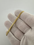 7” 10k Yellow Gold Cuban 4mm 8.6g