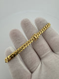 7.75” 10k Yellow Gold Cuban 6mm 20.7g