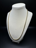 22” 14k Yellow Gold Franco 3.5mm 41.8g