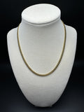 16” 14k Yellow Gold Cuban 4mm 20.4g