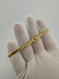 8” 10k Yellow Gold Cuban 5mm 14.8g