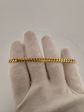 8” 10k Yellow Gold Cuban 5mm 14.8g