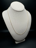 22” 10k Yellow Gold Franco 1mm 3.95g