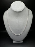 Moissanite Tennis Chains - 2mm (Sterling Silver setting)