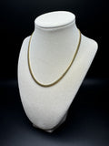 16” 14k Yellow Gold Cuban 4mm 20.4g