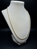 22” 14k Yellow Gold Rope 2.5mm 16.0g