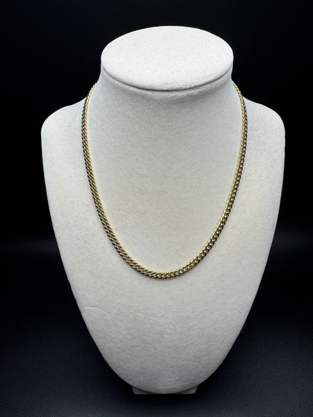 16” 10k Yellow Gold Cuban 4mm 18.3g