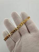 8.25” 14k Yellow Gold Figaro 6.5mm 10.8g