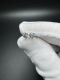 14k White Gold 0.75ctw EGL Certified Lab Diamond Studs