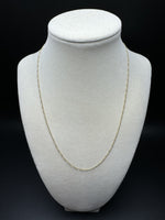 18” 14k Yellow Gold Figaro 1.5mm 2.0g