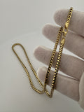 22” 14k Yellow Gold Franco 3.5mm 41.9g