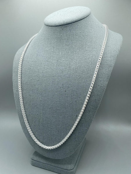 4mm Silver Franco Chain