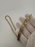 22” 14k Yellow Gold Franco 3.5mm 41.8g