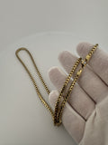 22” 14k Yellow Gold Franco 3.5mm 41.8g