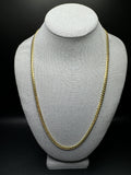 24” 14k Yellow Gold Cuban 5mm 47.7g