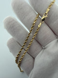26" 14k Yellow Gold Rope 2.7mm 17.8g