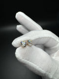14k Yellow Gold 2ctw Fully Certified EGL Lab Diamond Studs