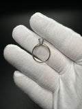 Size 7 14k Yellow Gold 1ct E VVS2 Round Lab Diamond Solitaire Engagement Ring EGL Certified 2.04g