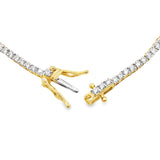 7” 14k Yellow Gold 2ctw VS/VVS Lab Diamond Tennis Bracelet