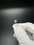 Size 7 14k White Gold 1ct E VS1 Round Lab Diamond Solitaire Engagement Ring EGL Certified 2.1g