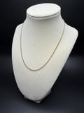 16" 14k Yellow Gold Rolo Link 1.5mm 2.66g