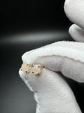 5mm Silver Natural Opal Stud Earrings