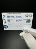 14k Yellow Gold 2ctw Fully Certified EGL Lab Diamond Studs