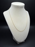 17-18" 14k Yellow Gold Herme$ Link 1mm 2.0g