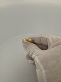 Size 13 18k Yellow Gold Comfort Fit Band 6mm 12.52g