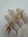 Weight Adjustment - 14K 6mm Handmade Miami Cuban 20in (Order #2806)