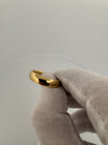 Size 13 18k Yellow Gold Comfort Fit Band 6mm 12.52g