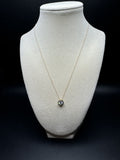 18" 14k Yellow Gold Chain & Bezel Set 1ct VS/VVS EGL Certified Lab Diamond Solitaire Pendant