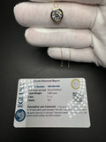 18" 14k Yellow Gold Chain & Bezel Set 2ct VS/VVS EGL Certified Lab Diamond Solitaire Pendant