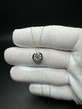 18" 14k Yellow Gold Chain & Bezel Set 2ct VS/VVS EGL Certified Lab Diamond Solitaire Pendant