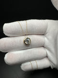 18" 14k Yellow Gold Chain & Bezel Set 2ct VS/VVS EGL Certified Lab Diamond Solitaire Pendant