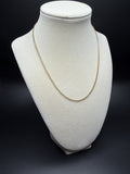16" 14k Yellow Gold Rolo Link 1.5mm 2.66g