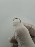 Size 7 14k White Gold 3mm Band 3.0g