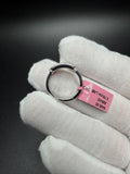 Size 7 Silver .8ctw VS/VVS 3 Row Lab Diamond Fashion Ring 3.2g