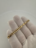 7.25" 14k Yellow Gold Cuban 5.5mm 7.1g