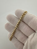 7.25" 14k Yellow Gold Cuban 5.5mm 7.1g