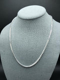 3mm Solid .925 Sterling Silver Box Link Chains – Italian Made