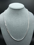 3mm Solid .925 Sterling Silver Box Link Chains – Italian Made